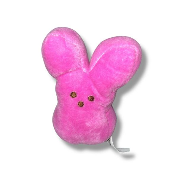 Peeps Plush Bunny Rabbit Easter Baby Nerd Carrot Green Orange Pink Lot of 2 12" - Picture 11 of 14